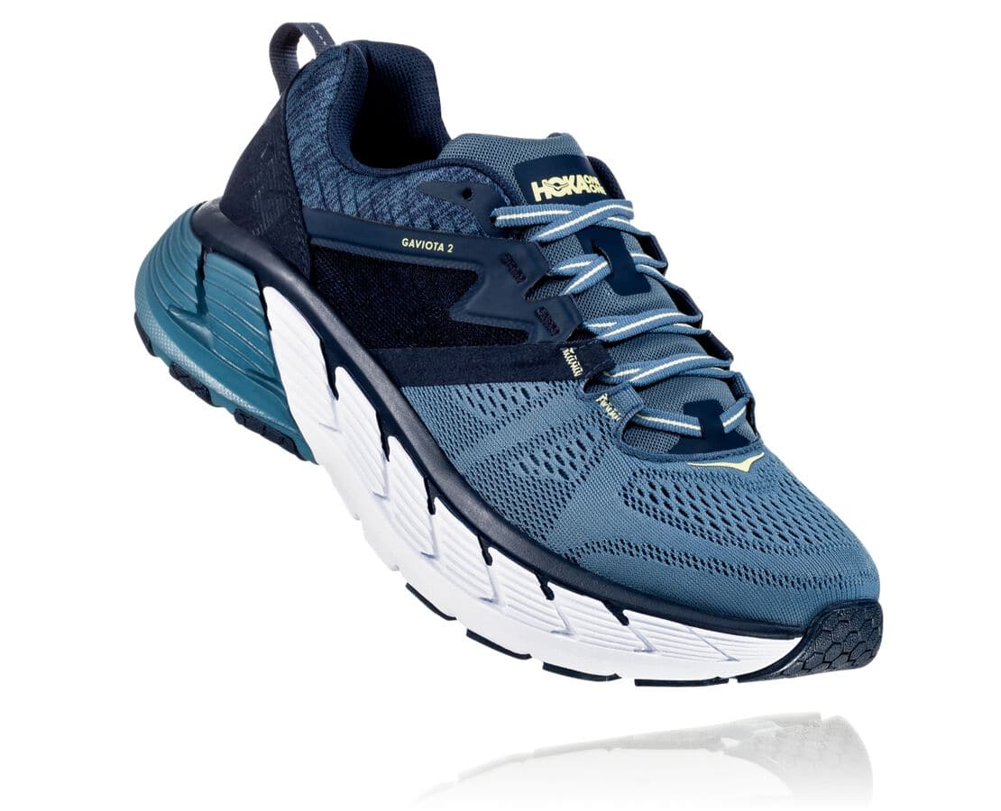 Hoka One One Gaviota 2 Philippines - Mens Stability Running Shoes - Blue | PK1576394